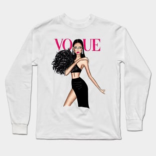 Cover girl Long Sleeve T-Shirt